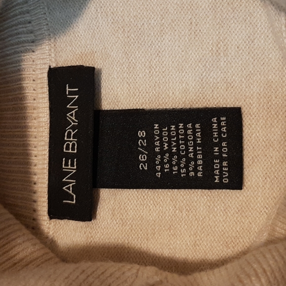 Cream Lane Bryant lightweight sweater. Size 26/28 - Picture 4 of 7